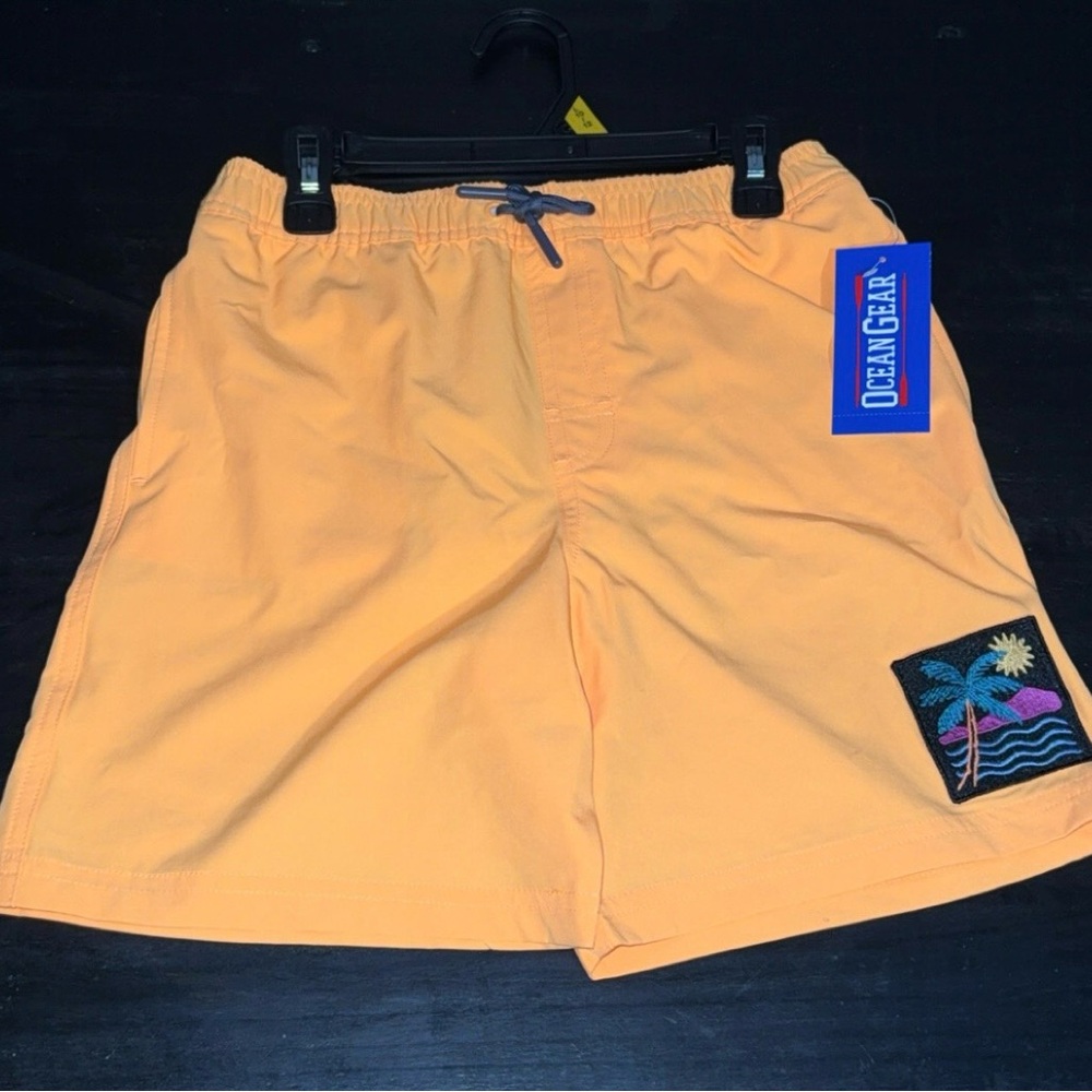 Kids' Orange Swim Trunks size M & L available
